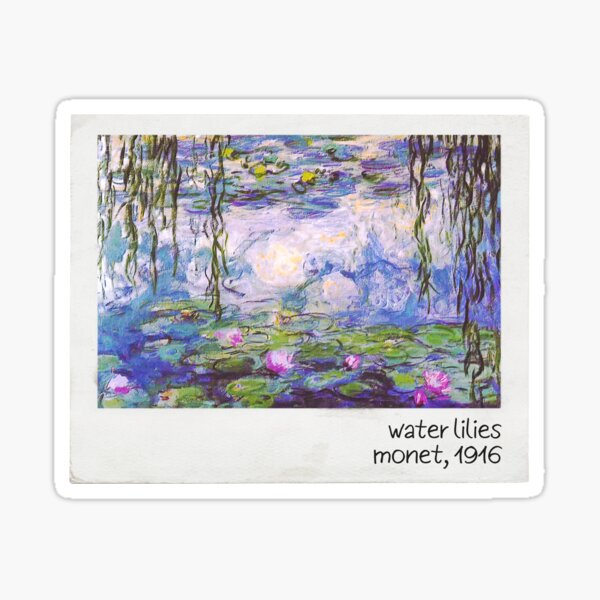 Item preview, Monet Water Lilies designed and sold by ind3finite.