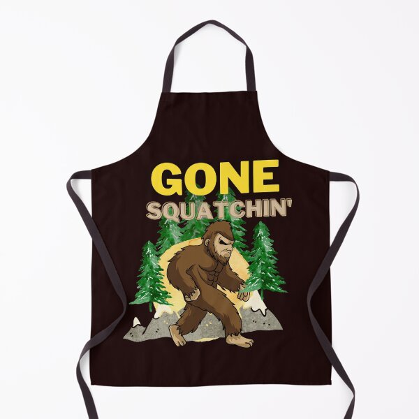 Item preview, Gone Squatchin' bigfoot shirt designed and sold by Cheeky Popp.