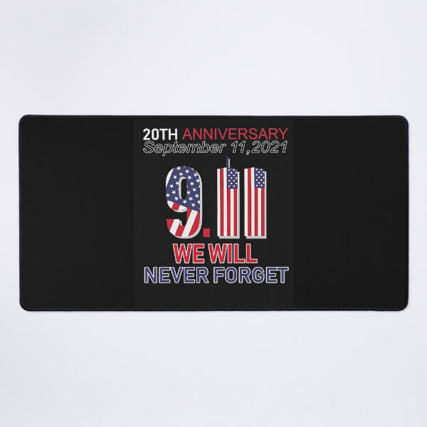 Item preview, 20TH ANNIVERSARY SEPTEMBER 11 2021 9 11 WE WILL NEVER FORGET SHIRT designed and sold by NormaEng.