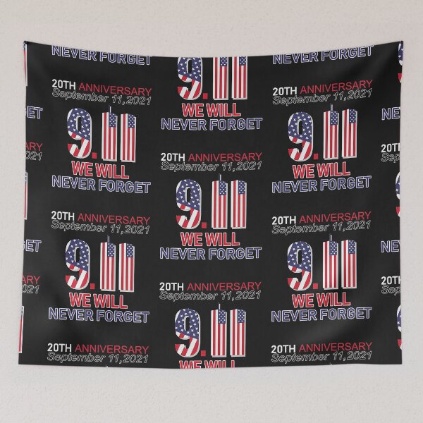 Item preview, 20TH ANNIVERSARY SEPTEMBER 11 2021 9 11 WE WILL NEVER FORGET SHIRT designed and sold by NormaEng.