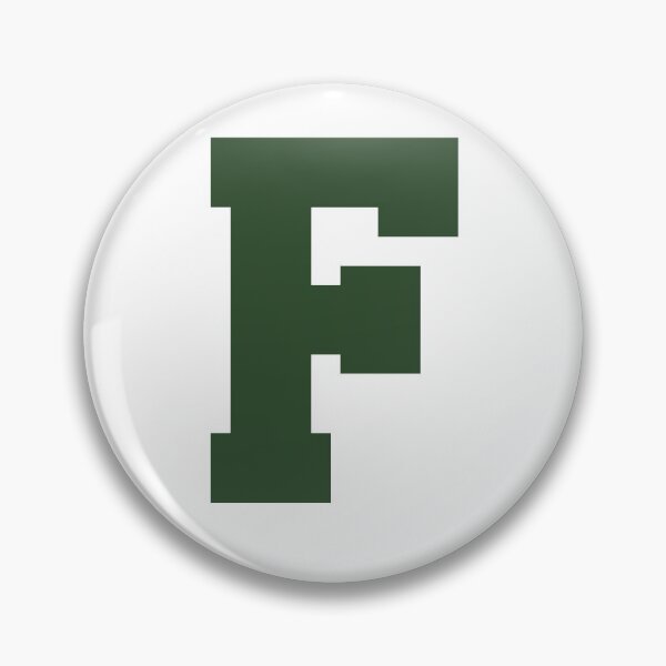 Item preview, Alphabet, Green F, Sports letter F designed and sold by TheCultStuff.