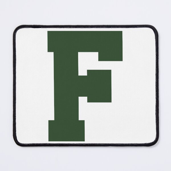 Item preview, Alphabet, Green F, Sports letter F designed and sold by TheCultStuff.