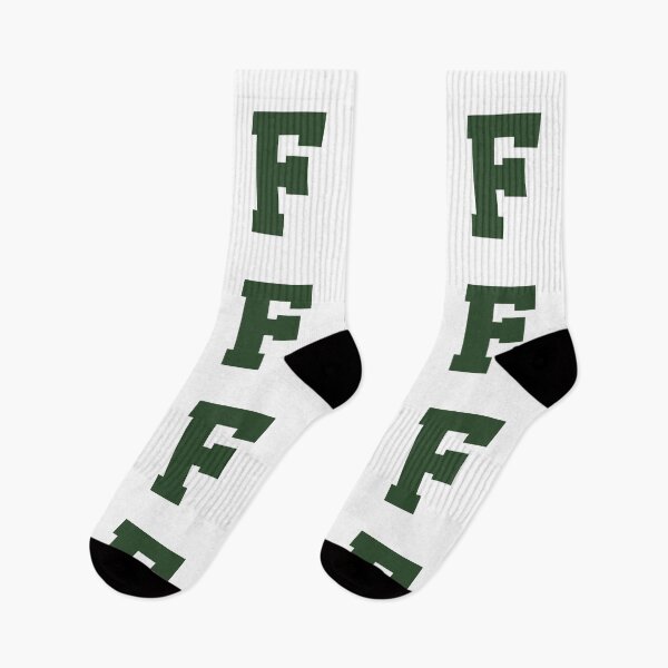 Item preview, Alphabet, Green F, Sports letter F designed and sold by TheCultStuff.