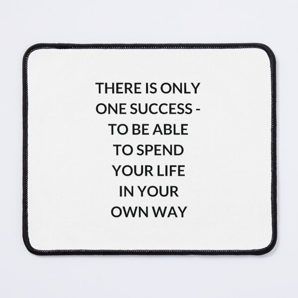 Item preview, THERE IS ONLY ONE SUCCESS designed and sold by Inspirationmotivation.
