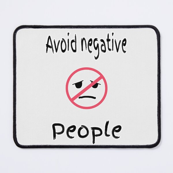 Item preview, Avoid negative people - positive quote t-shirt designed and sold by NathBros.