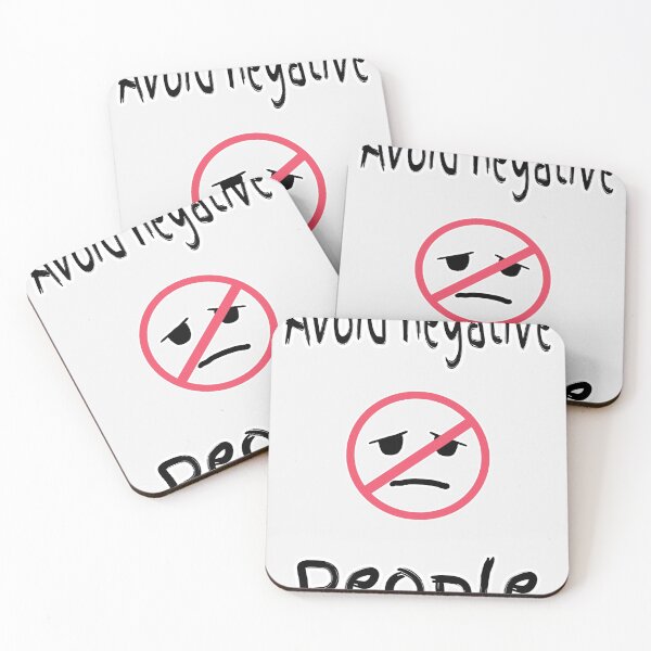Item preview, Avoid negative people - positive quote t-shirt designed and sold by NathBros.