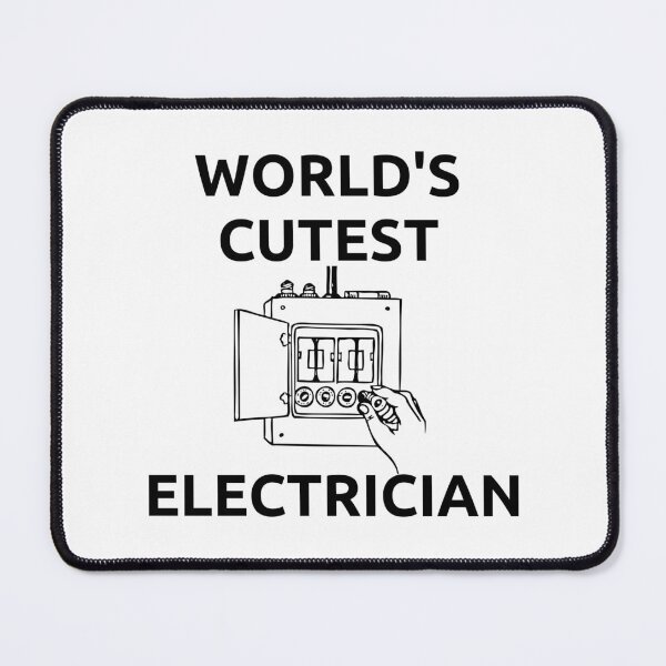 Item preview, World's Cutest Electrician funny T-shirt men gift women gift designed and sold by InnovantDesigns.