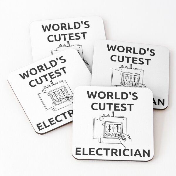 Item preview, World's Cutest Electrician funny T-shirt men gift women gift designed and sold by InnovantDesigns.