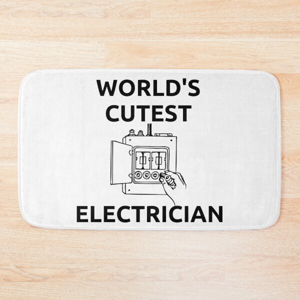 Item preview, World's Cutest Electrician funny T-shirt men gift women gift designed and sold by InnovantDesigns.