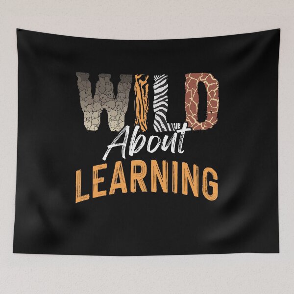 Item preview, Wild About Learning Teacher Back to School Teaching designed and sold by Dressed For  Duty.