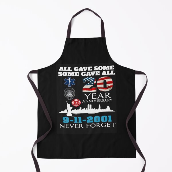 Item preview, ALL GAVE SOME SOME GAVE ALL POLICE 20 YEARS ANNIVERSARY 9-11-2001 NEVER FORGET SHIRT designed and sold by NormaEng.