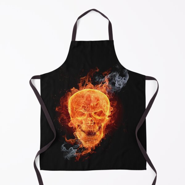 Item preview, Burning skull halloween design designed and sold by Montero17.