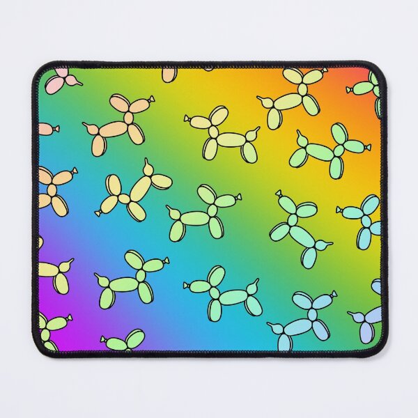 Item preview, Super Colorful Balloon Dogs Print! (Double Rainbow Gradient) designed and sold by KelseyLovelle.