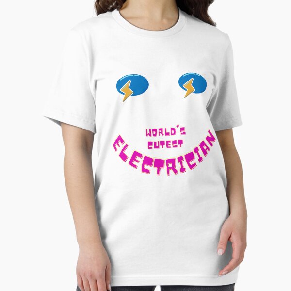 Item preview, World's Cutest Electrician funny T-shirt men gift women gift designed and sold by InnovantDesigns.