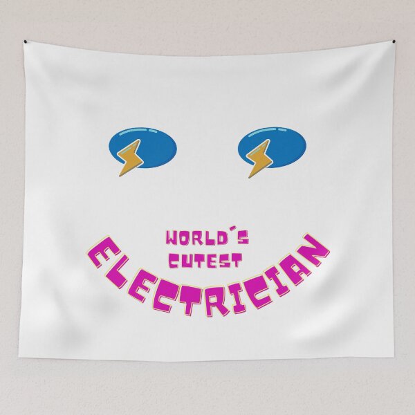 Item preview, World's Cutest Electrician funny T-shirt men gift women gift designed and sold by InnovantDesigns.