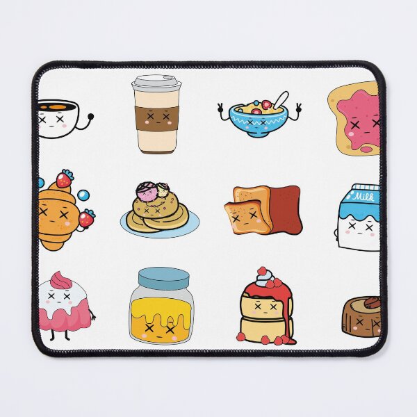 Item preview, brunch by Soley Cute Sweeties Kawaii funny cake pancake and drinks designed and sold by Pexilus.