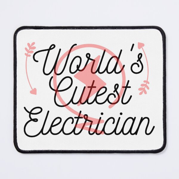 Item preview, World's Cutest Electrician funny T-shirt men gift women gift designed and sold by InnovantDesigns.