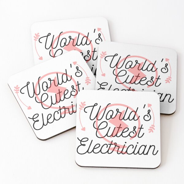 Item preview, World's Cutest Electrician funny T-shirt men gift women gift designed and sold by InnovantDesigns.