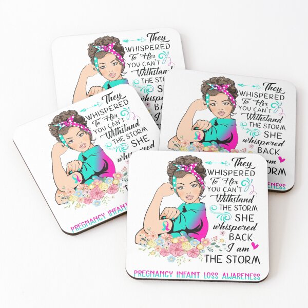 Item preview, I AM THE STORM Pregnancy Infant Loss AWARENESS designed and sold by Brad-FI.