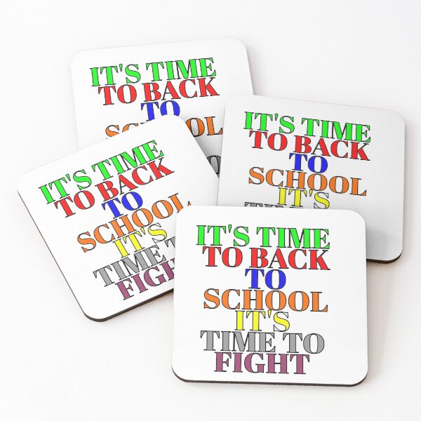 Item preview, back to school back to fight designed and sold by MXanwar.