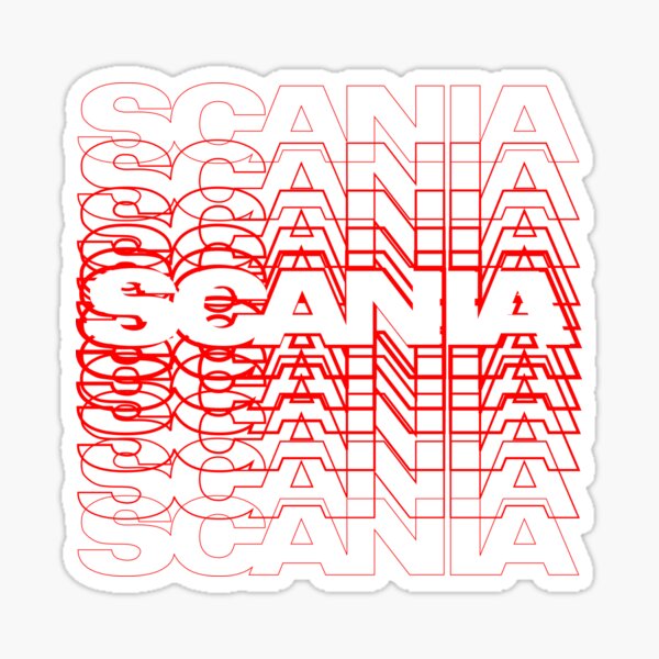 Sweat à capuche Scania Sticker