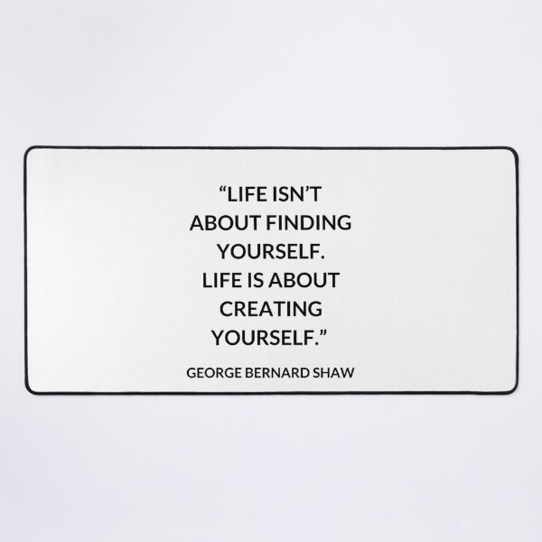 Item preview, LIFE IS NOT ABOUT FINDING YOURSELF designed and sold by Inspirationmotivation.