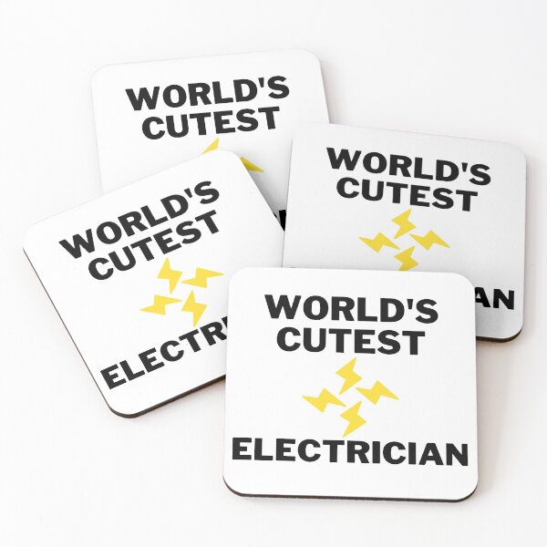 Item preview, World's Cutest Electrician funny T-shirt men gift women gift designed and sold by InnovantDesigns.