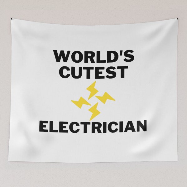 Item preview, World's Cutest Electrician funny T-shirt men gift women gift designed and sold by InnovantDesigns.