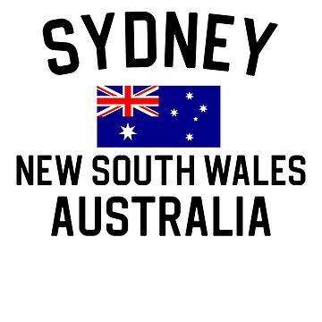 Artwork thumbnail, Sydney New South Wales Australia Sticker Sydney Australia Sticker by kmcollectible