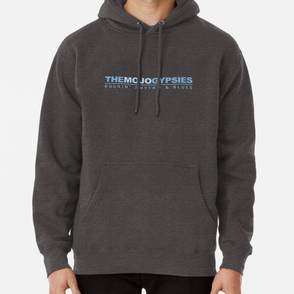 Mojo Gypsies Charcoal Heather Hoodie Pullover Hoodie