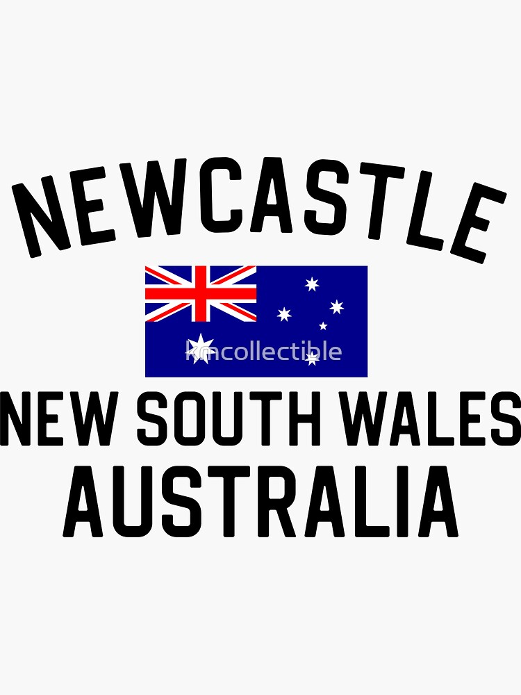 Thumbnail 3 of 3, Sticker, Newcastle South Wales Australia Sticker Newcastle Australia Sticker designed and sold by kmcollectible.