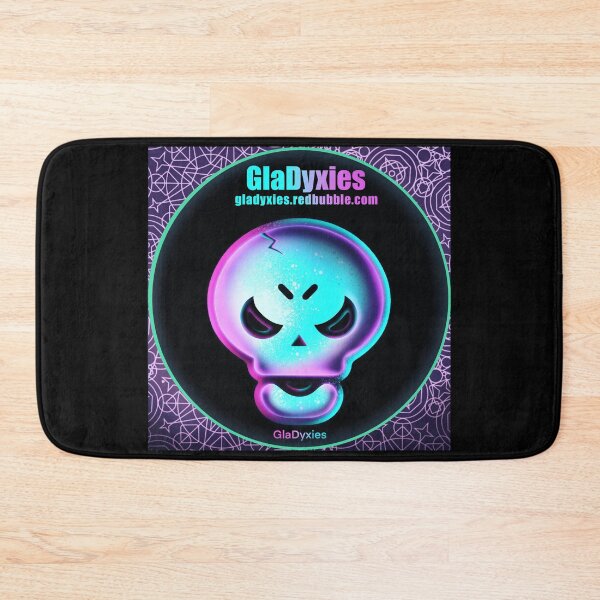 Item preview, Neon Rose Skull (Insta Gladyxies) designed and sold by GlaDyxies.