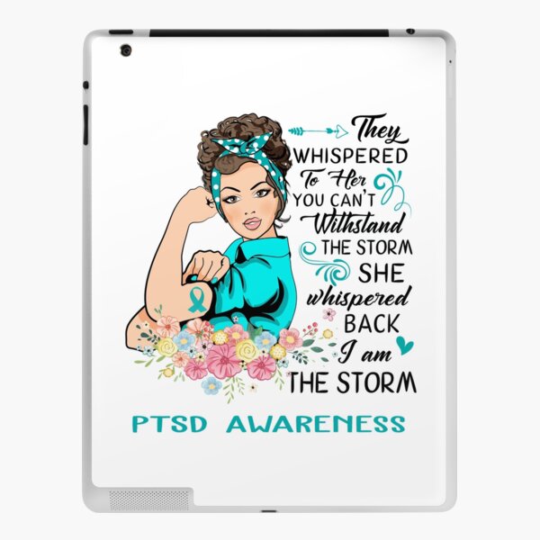 I AM THE STORM PTSD AWARENESS iPad Skin