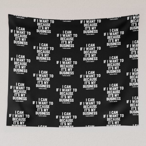 Item preview, I Can If I Want to Because It’s My Business - Tabitha Brown Quote designed and sold by kindxinn.