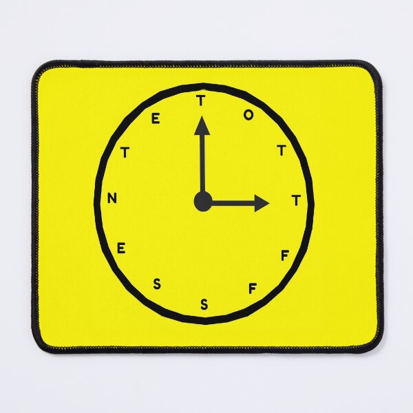 Item preview, Clock with Letters designed and sold by porfysoundtrack.