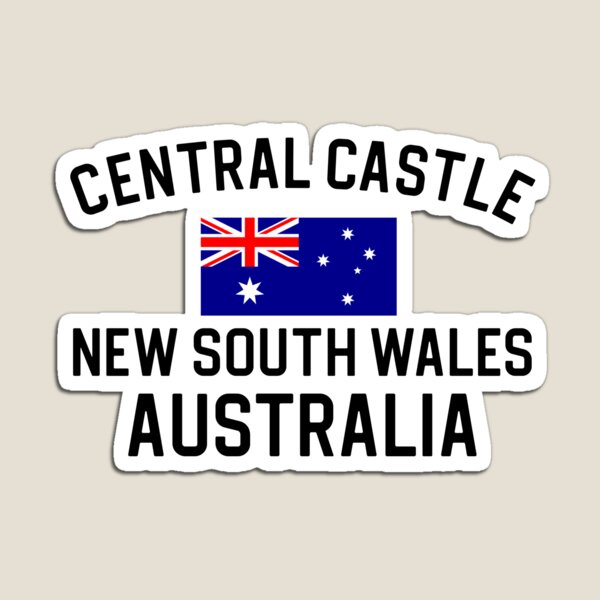Item preview, Central Castle South Wales Australia Sticker Central Castle Australia Sticker designed and sold by kmcollectible.