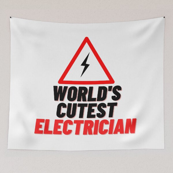 Item preview, World's Cutest Electrician funny T-shirt men gift women gift designed and sold by InnovantDesigns.