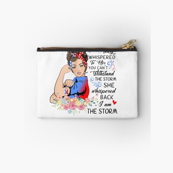 Item preview, I AM THE STORM Pulmonary Fibrosis AWARENESS designed and sold by Brad-FI.