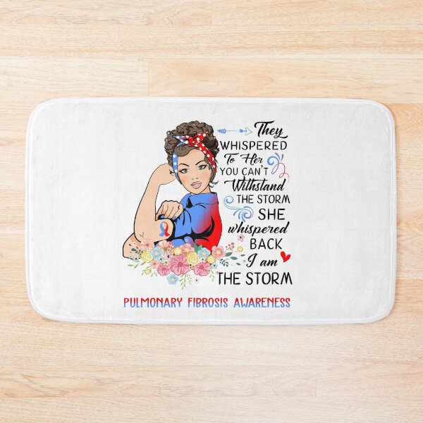 Item preview, I AM THE STORM Pulmonary Fibrosis AWARENESS designed and sold by Brad-FI.