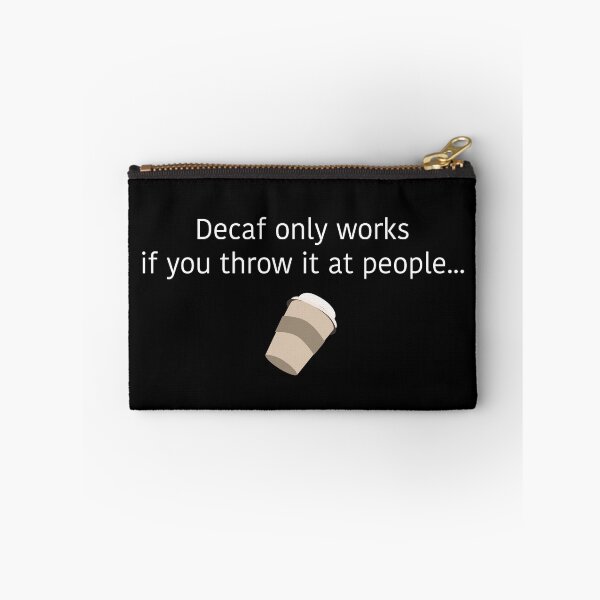 Item preview, Decaf only works.... designed and sold by BeccaJaneDesign.