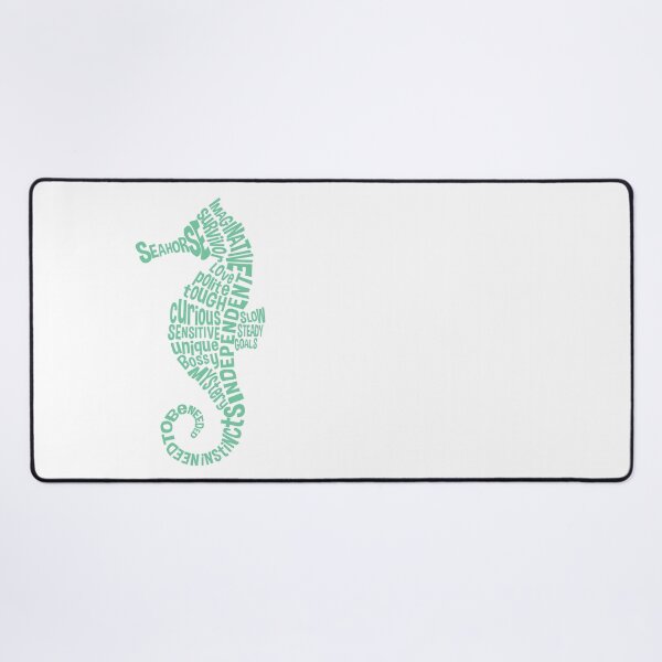 Item preview, Aqua Seahorse Spirit Animal designed and sold by kjeppson.
