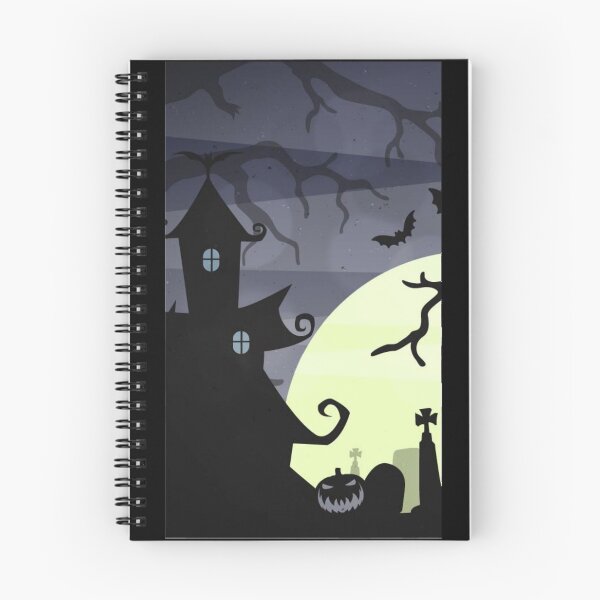 Item preview, Halloween Pastel Background - Hauted Castle designed and sold by ColorsandShapes.