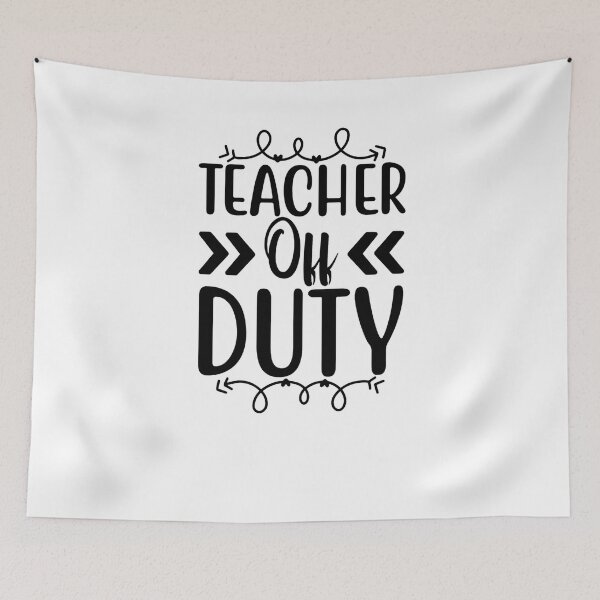 Item preview, Teacher Off Duty designed and sold by eajob.