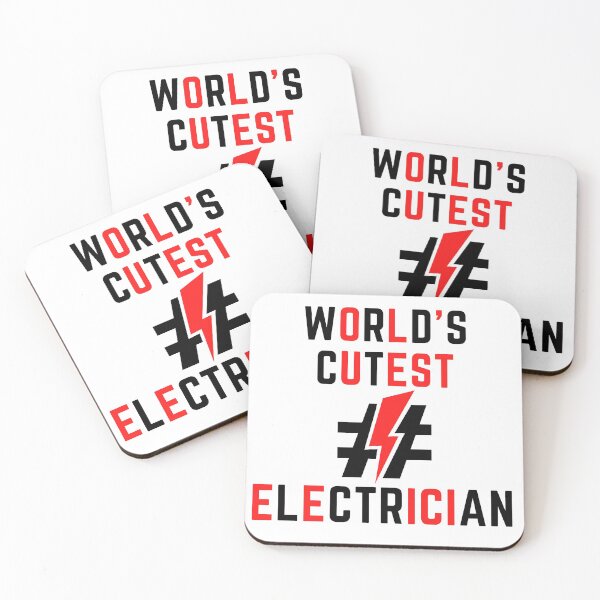 Item preview, World's Cutest Electrician funny T-shirt men gift women gift designed and sold by InnovantDesigns.