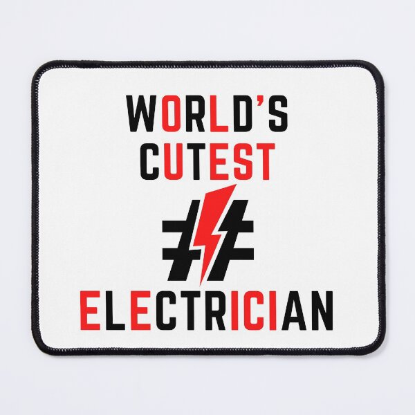 Item preview, World's Cutest Electrician funny T-shirt men gift women gift designed and sold by InnovantDesigns.