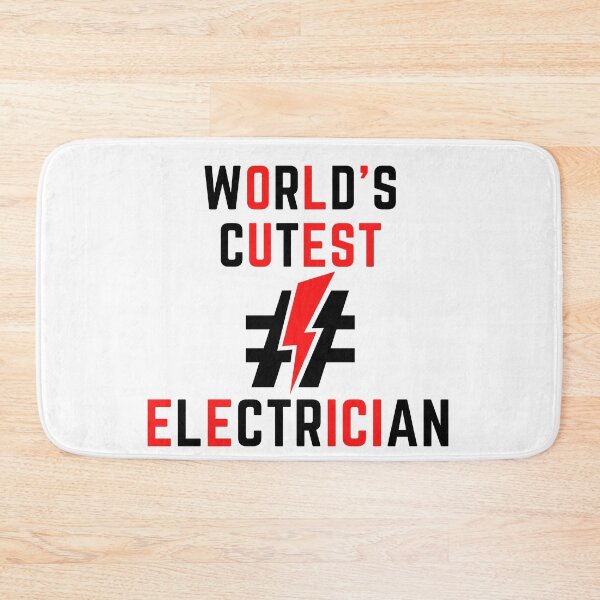 Item preview, World's Cutest Electrician funny T-shirt men gift women gift designed and sold by InnovantDesigns.