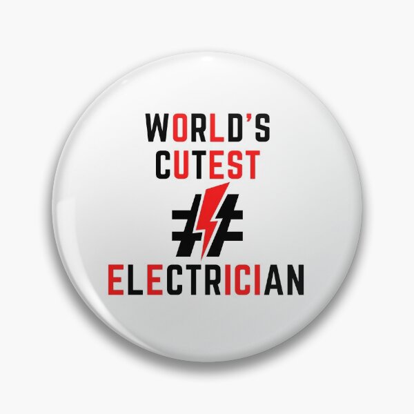 Item preview, World's Cutest Electrician funny T-shirt men gift women gift designed and sold by InnovantDesigns.