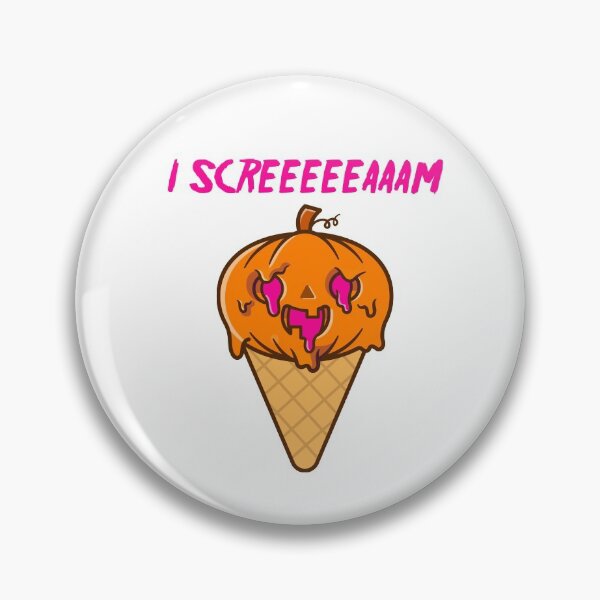 Artikelvorschau, Halloween 2021 Ich schreie Kürbis-Eiscreme-lustiges Wortspiel-Kostüm entworfen und verkauft von gkao.