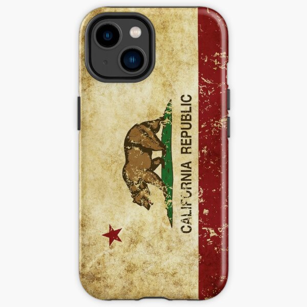 California Republic Flag Rustic iPhone Case