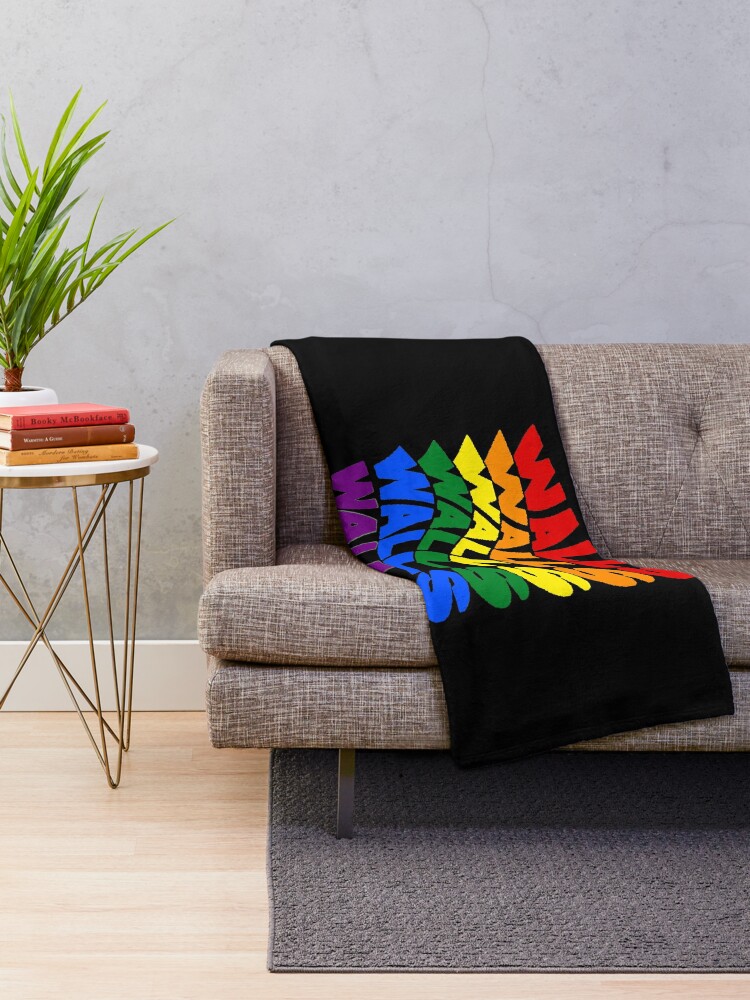 Luxurious Louis Tomlinson Pride Flag Minky Blanket